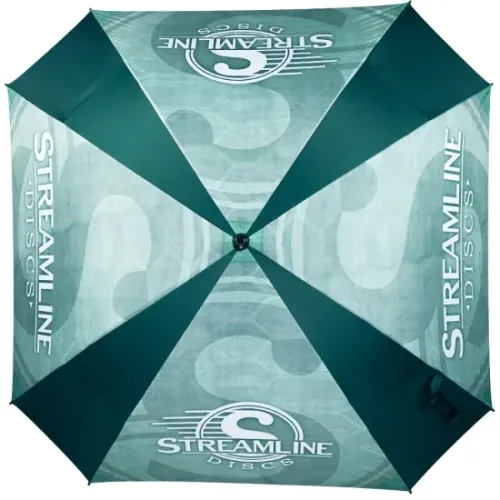 Streamline Discs | Großer quadratischer UV-Regenschirm