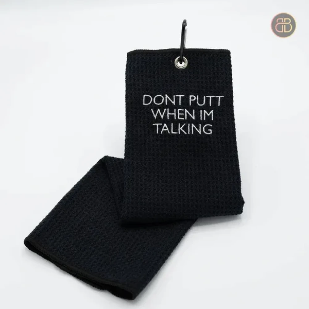 BounceBack_Discgolf_Handtuch_towel_dont_putt_when_im_talking