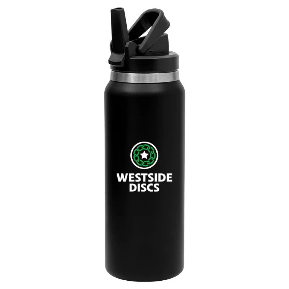 Westside_Discs_Stainless_Steel_Water_Bottle_steel_water_bottle_2026_westside_black_open
