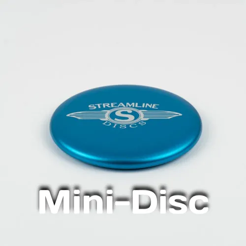 Streamline Discs | Metall Mini Putter | 10,5cm | Streamline Wings