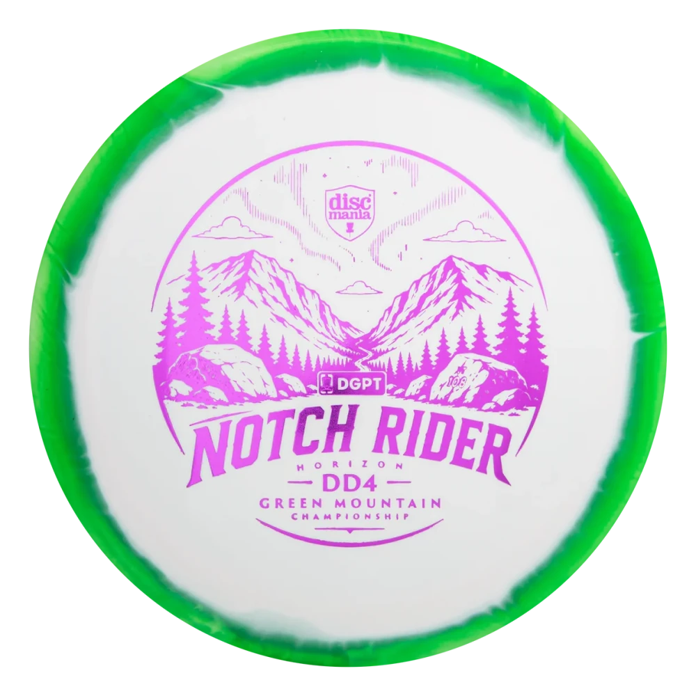 Discmania | DD4 | S-Line | Horizon | Notch Rider | Green Mountain Championship