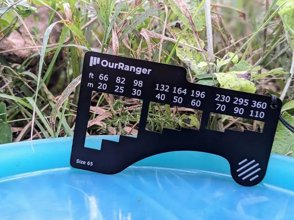 OurRanger | Low Tech Disc Golf Rangefinder