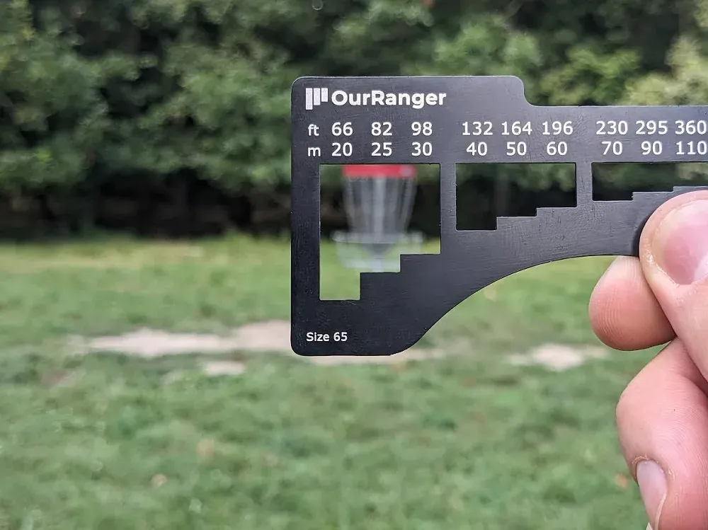 OurRanger | Low Tech Disc Golf Rangefinder