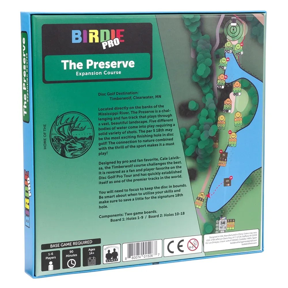 Steven Dodge | Birdie Pro Board Game | Preserve Expansion Pack