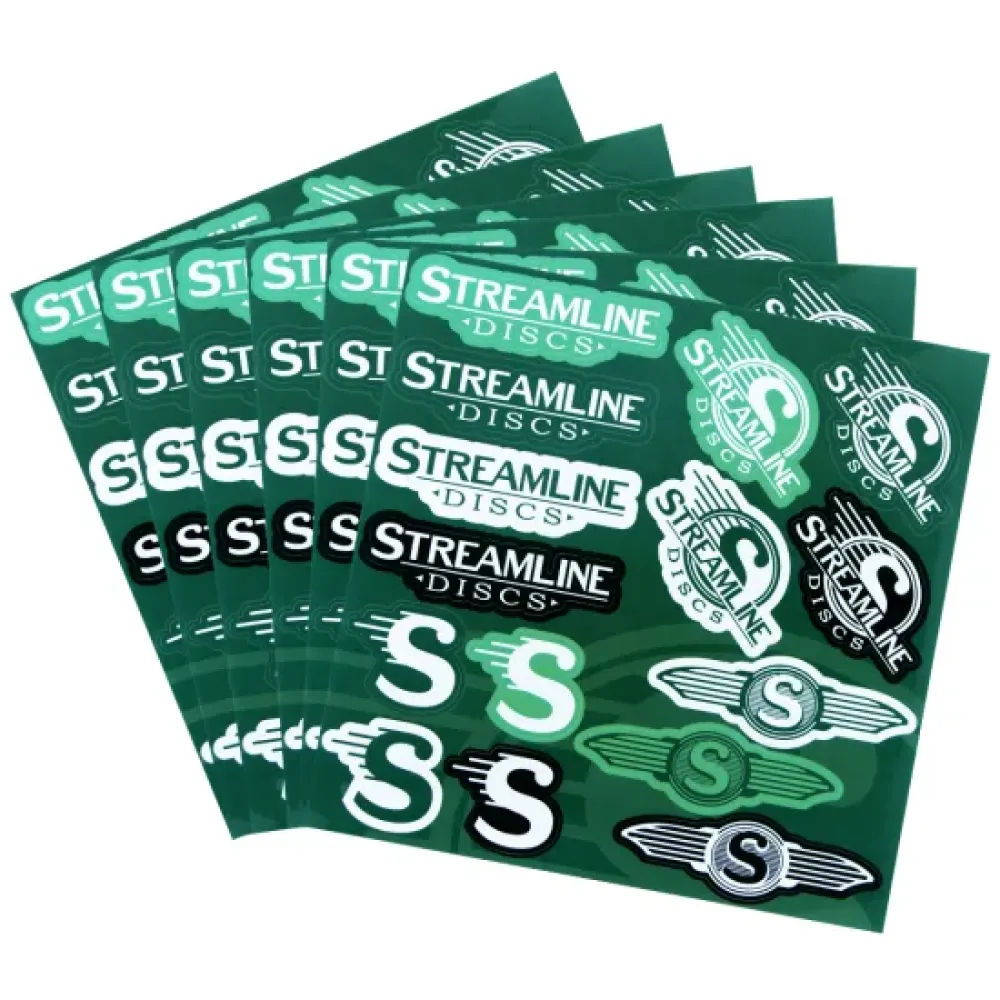 Streamline Discs | Stickerbogen