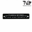 MVP Disc Sports | Iron On Patch | Throw Gyro Logo | CS